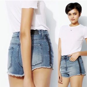 BDG super high rise Cheeky zippers shorty shorts
